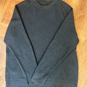 lululemon athletica Men's Dark Gray Crewneck Sweater